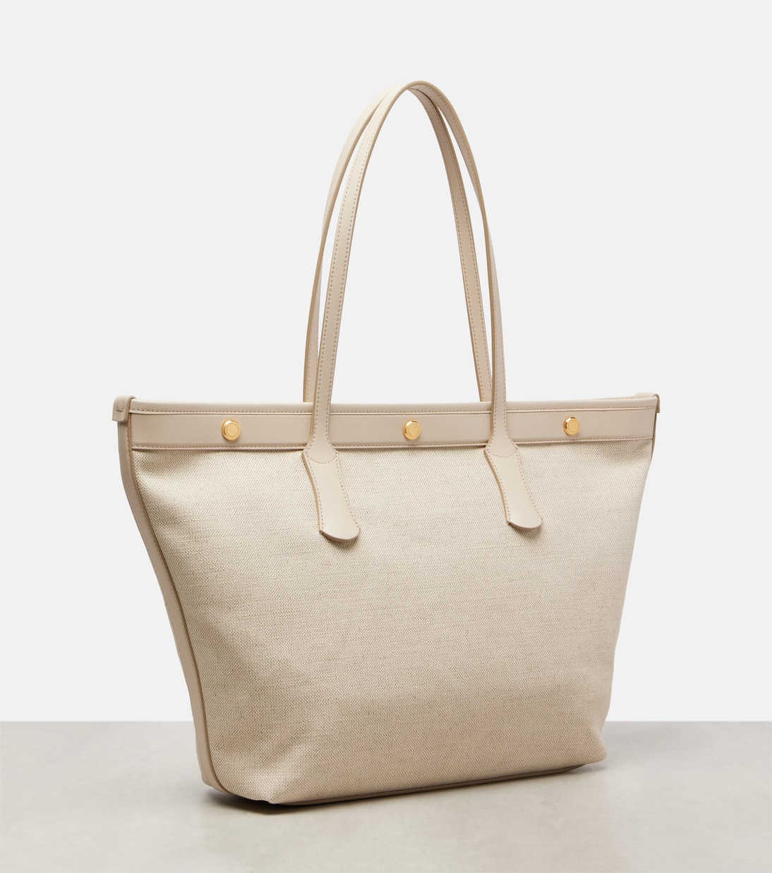 Canvas and leather tote bag | Dolce&Gabbana
