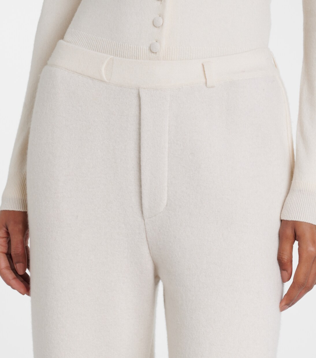 Sonya cashmere straight pants | Lisa Yang