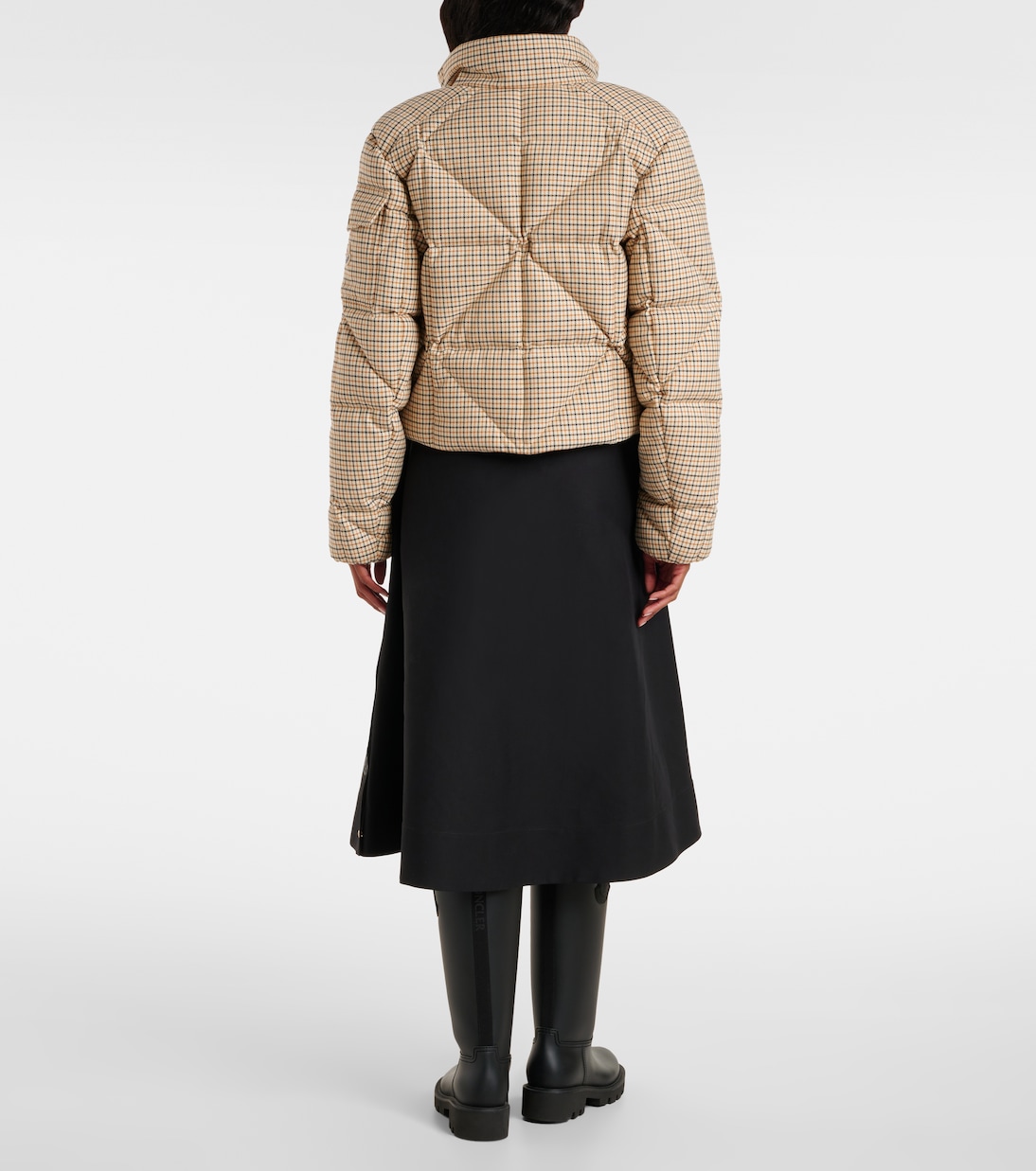 Keros checked quilted down jacket | Moncler