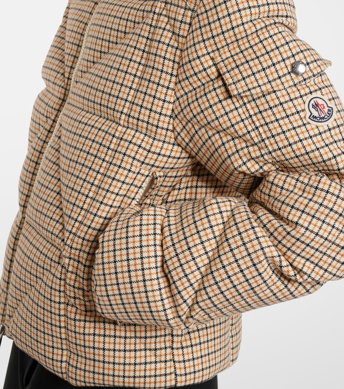 Keros checked quilted down jacket | Moncler