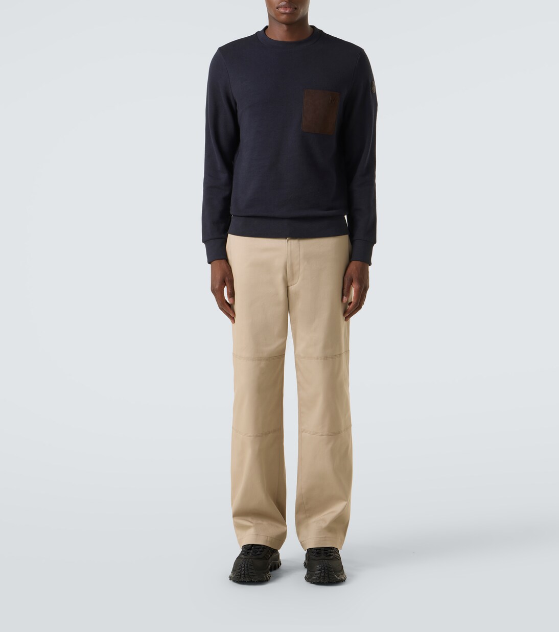 Cotton and cashmere sweatshirt | Moncler