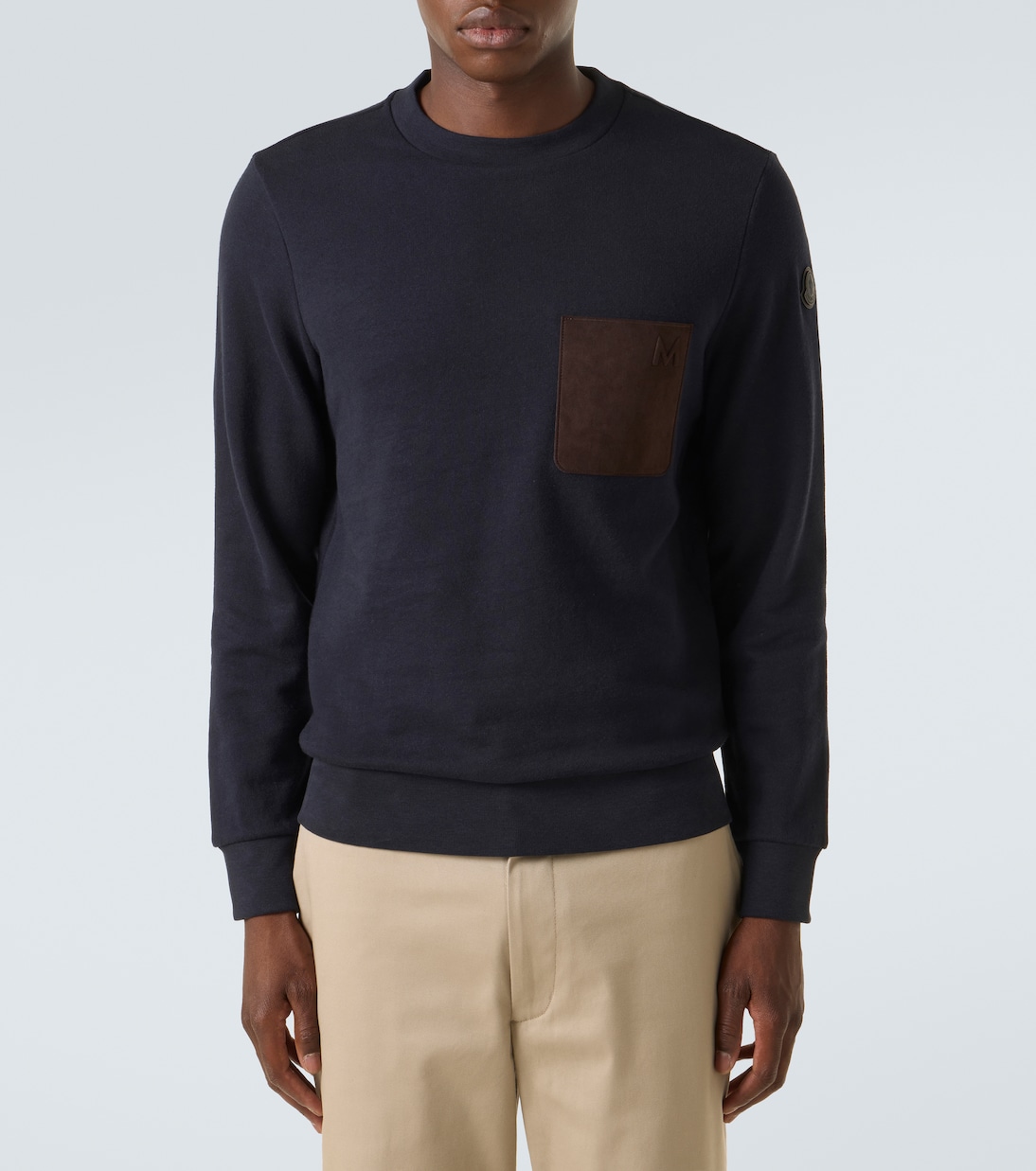 Cotton and cashmere sweatshirt | Moncler