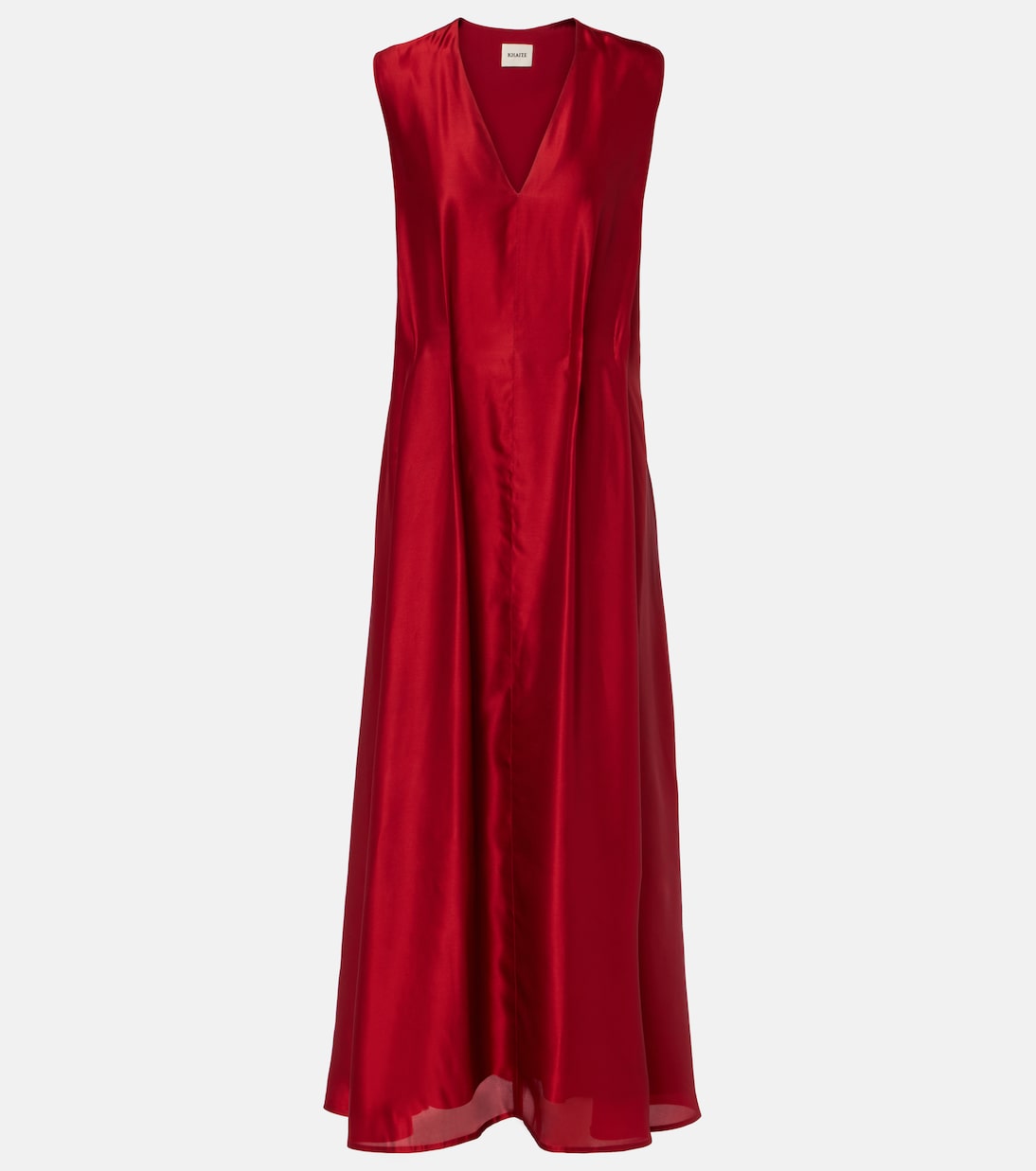 Robe longue Syd en satin | Khaite