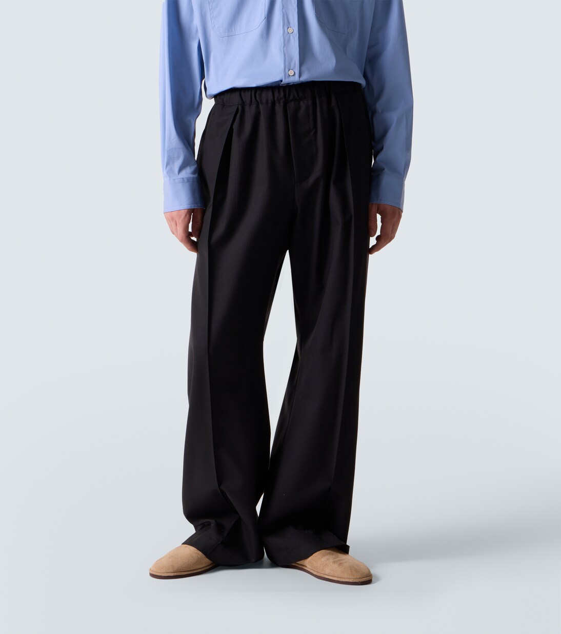 Wool wide-leg pants | Plan C