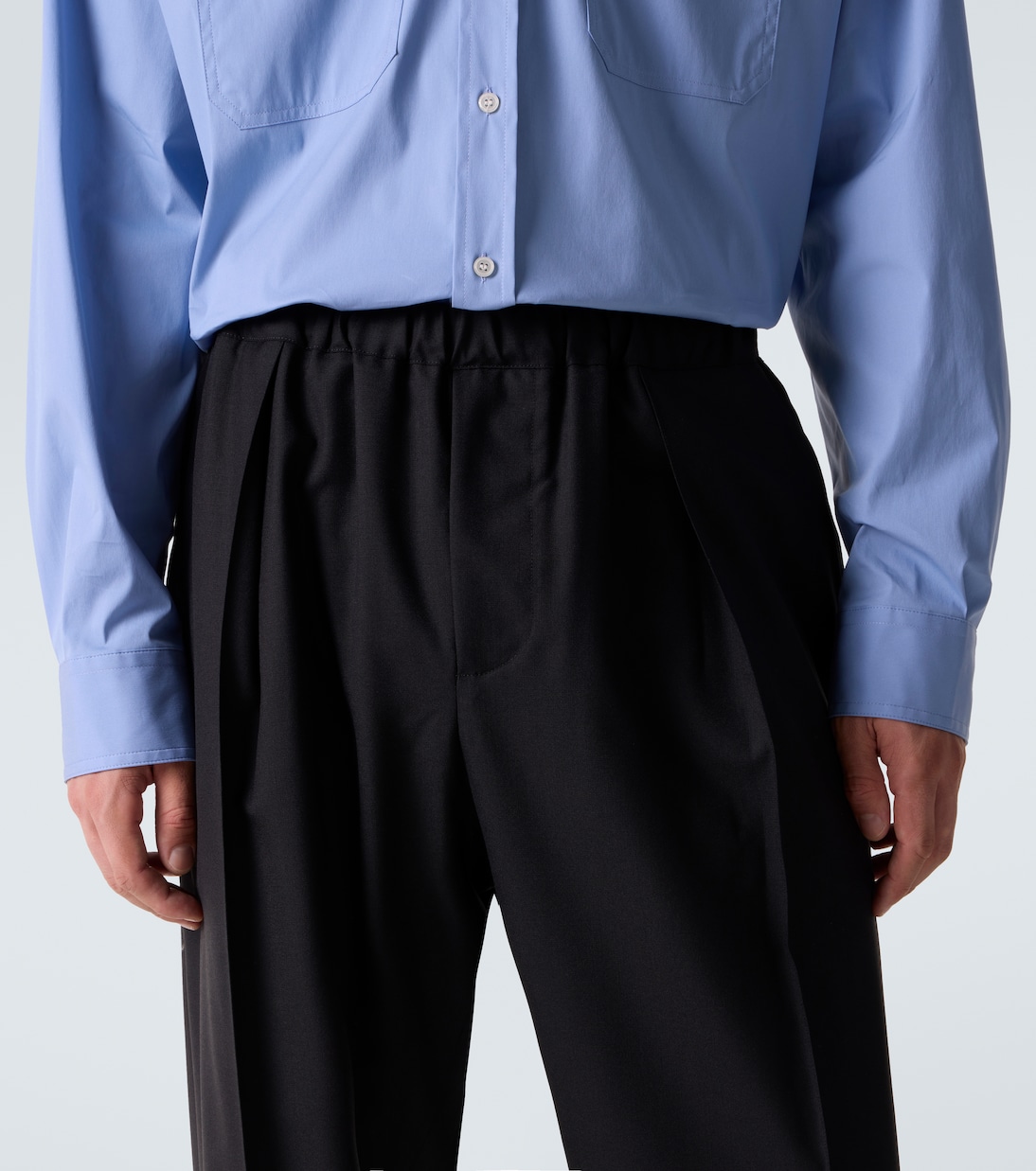 Wool wide-leg pants | Plan C