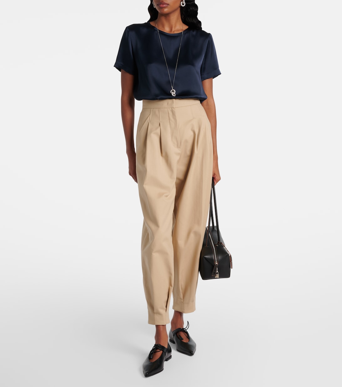 T-Shirt Rebecca aus Satin | 'S Max Mara