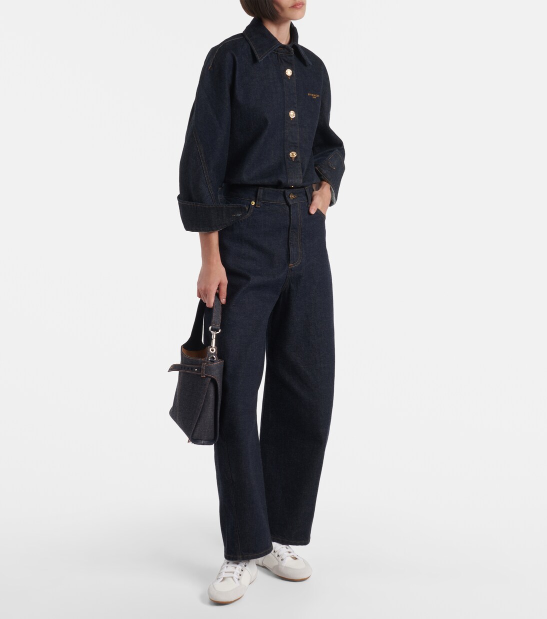 Cocoon denim shirt | Givenchy