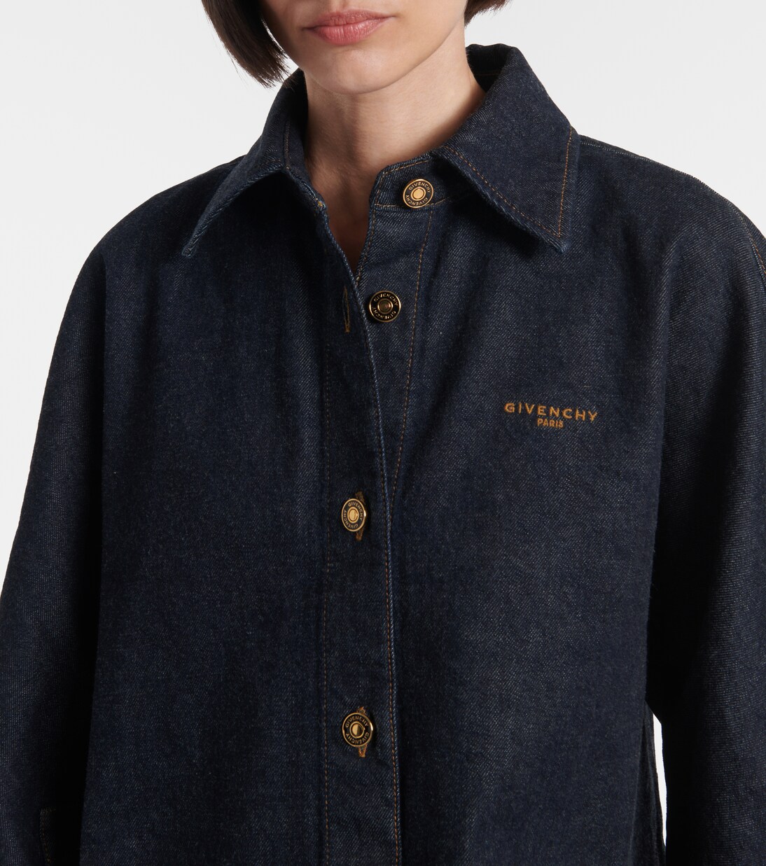 Cocoon denim shirt | Givenchy