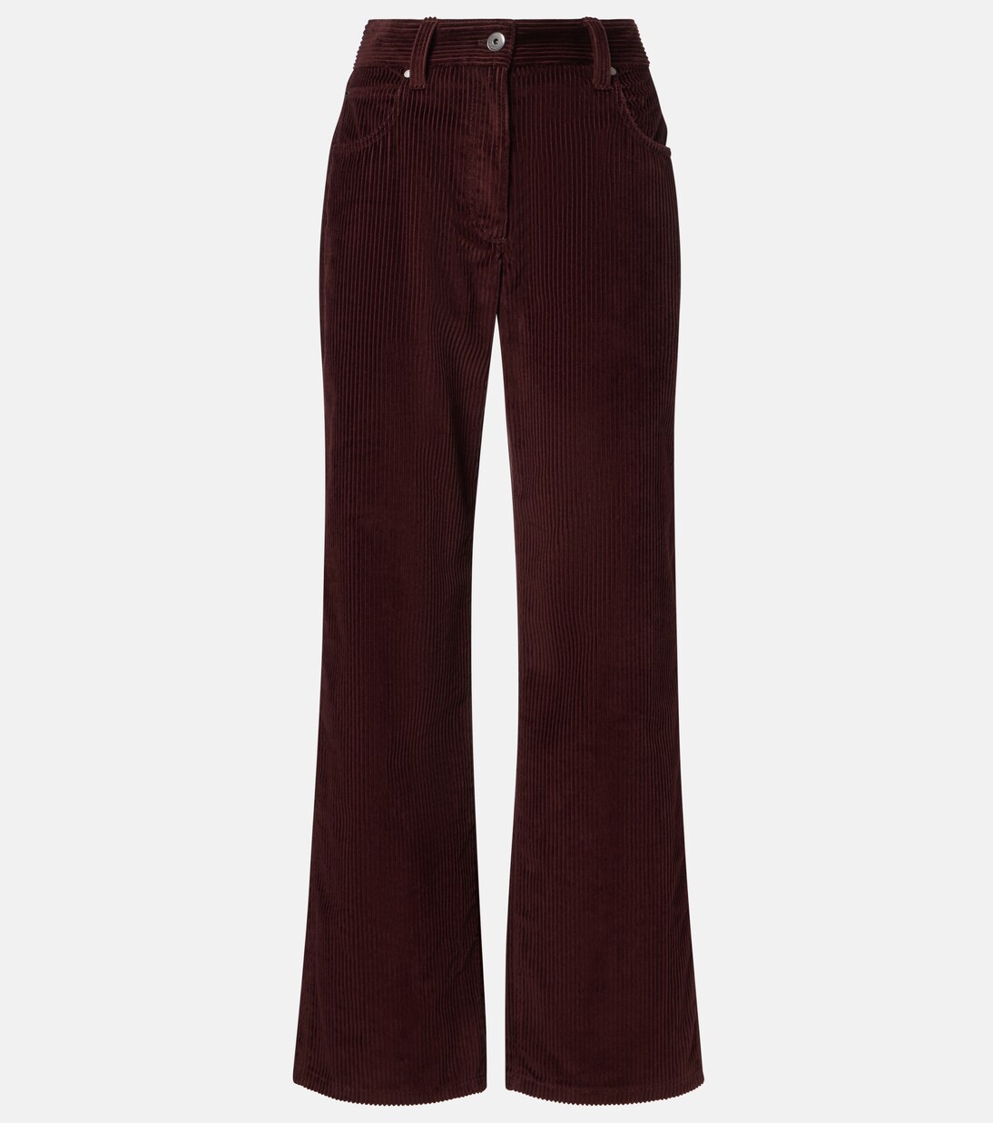 Pantalon droit Monili en velours côtelé  | Brunello Cucinelli