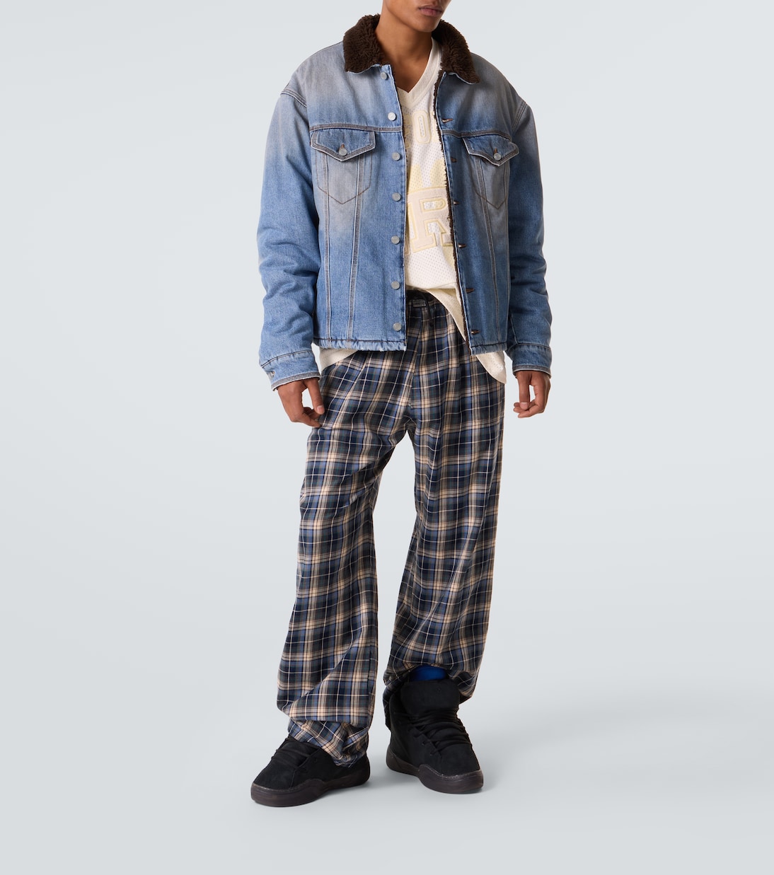 Vamp suede sneakers | ERL