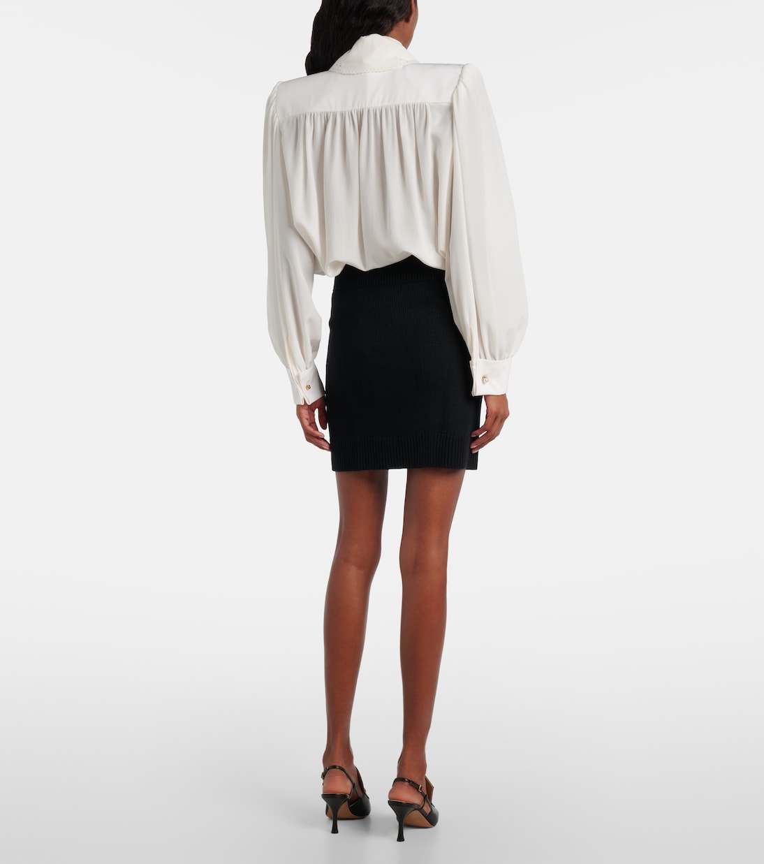 Minirock aus Wolle und Kaschmir | Chloé