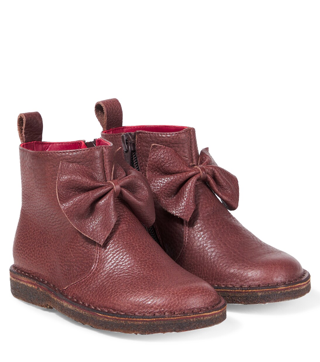 Kava bow-detail leather boots | PèPè