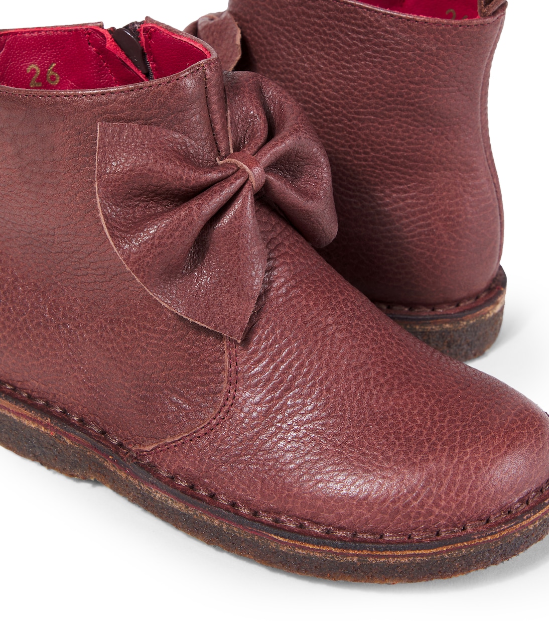 Kava bow-detail leather boots | PèPè