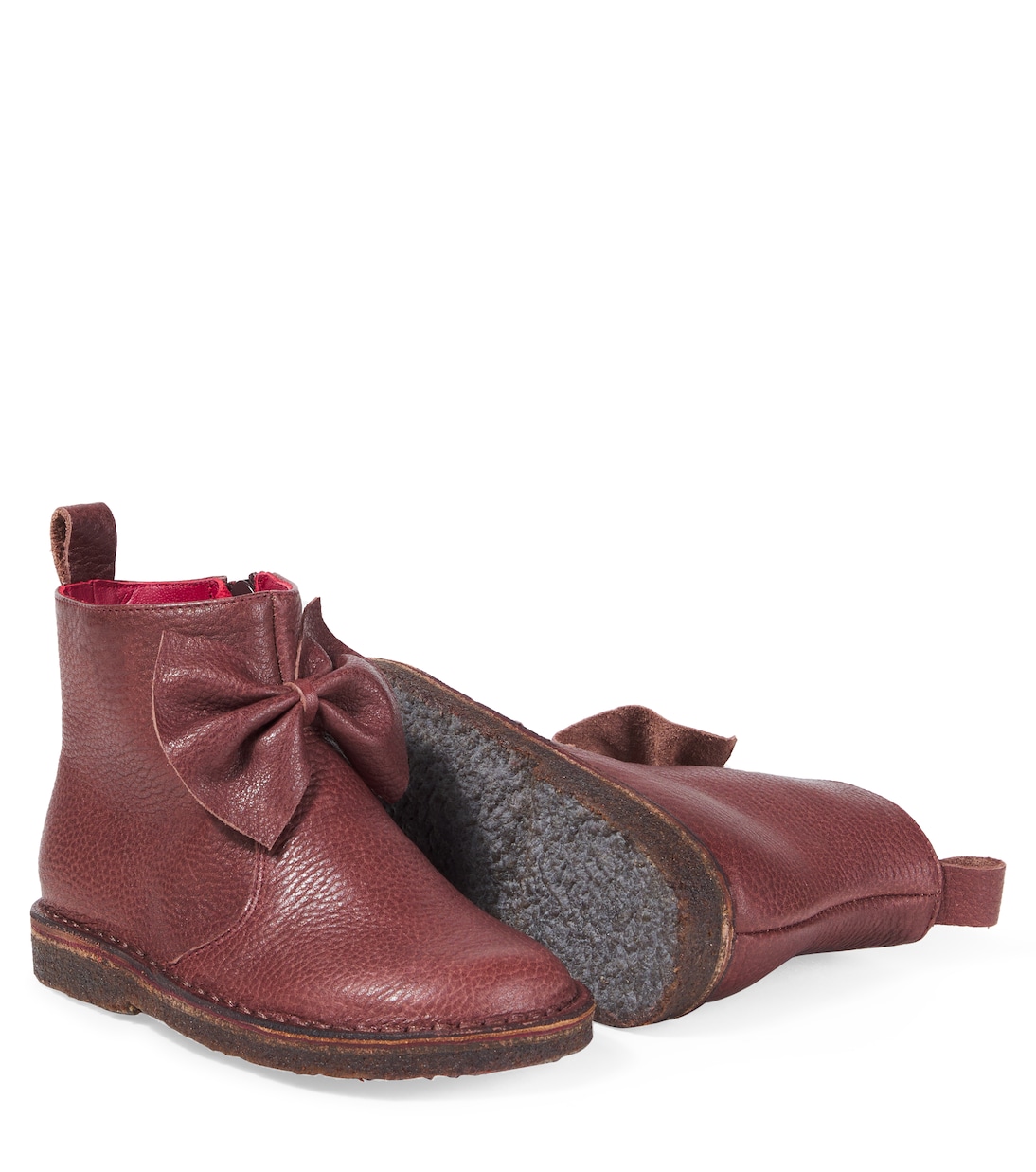 Kava bow-detail leather boots | PèPè