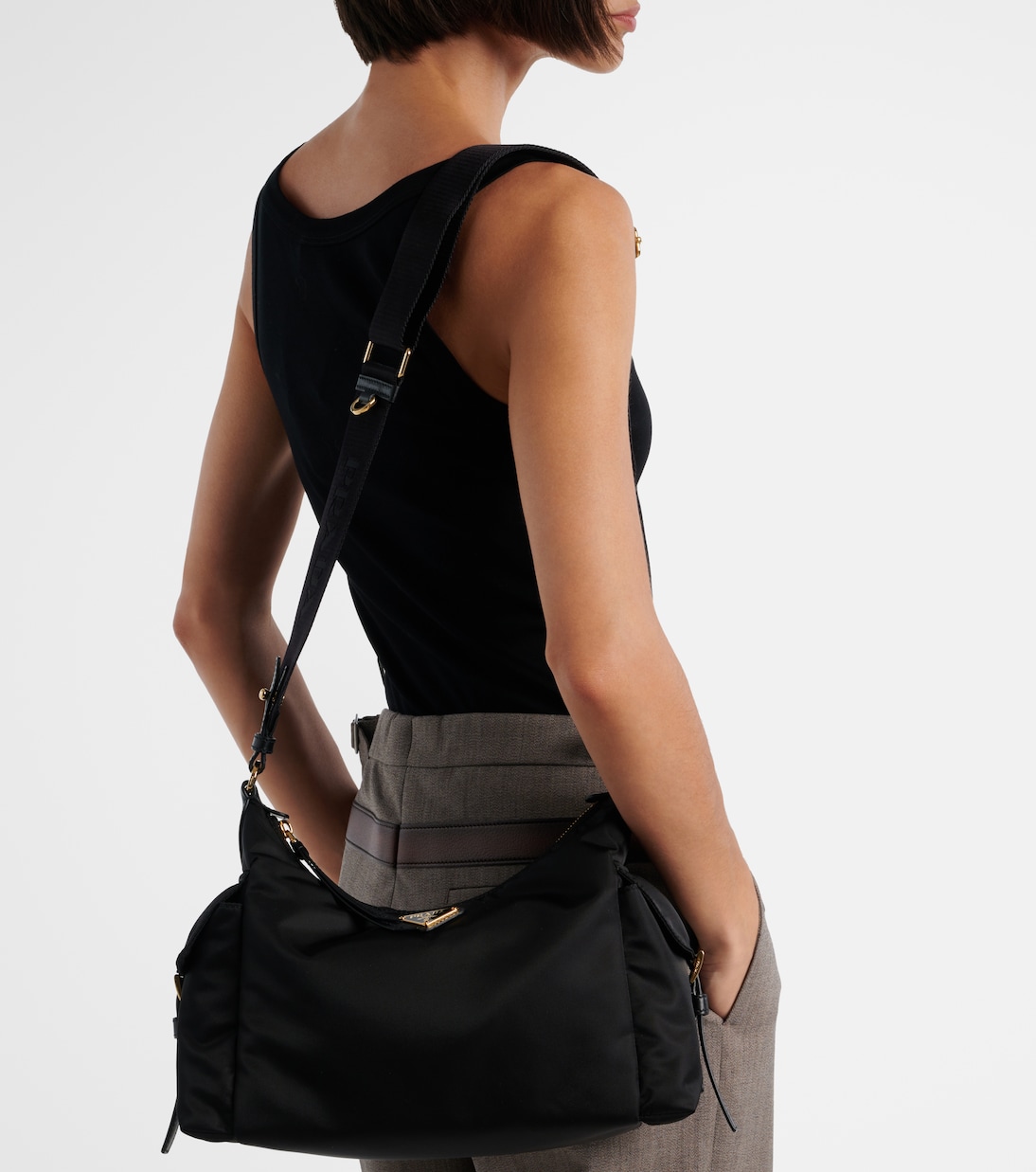 Schultertasche Prada Explore Re-Nylon Large | Prada