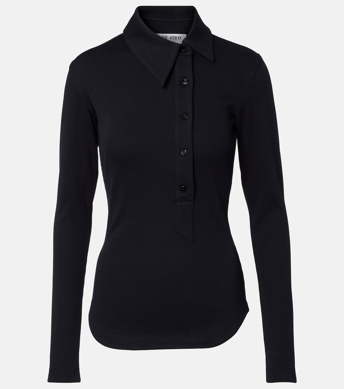 罗纹针织棉质上衣 | The Attico