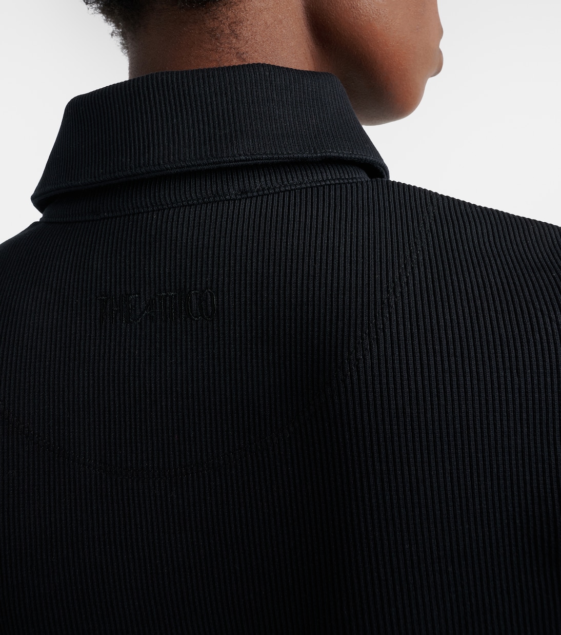 罗纹针织棉质上衣 | The Attico