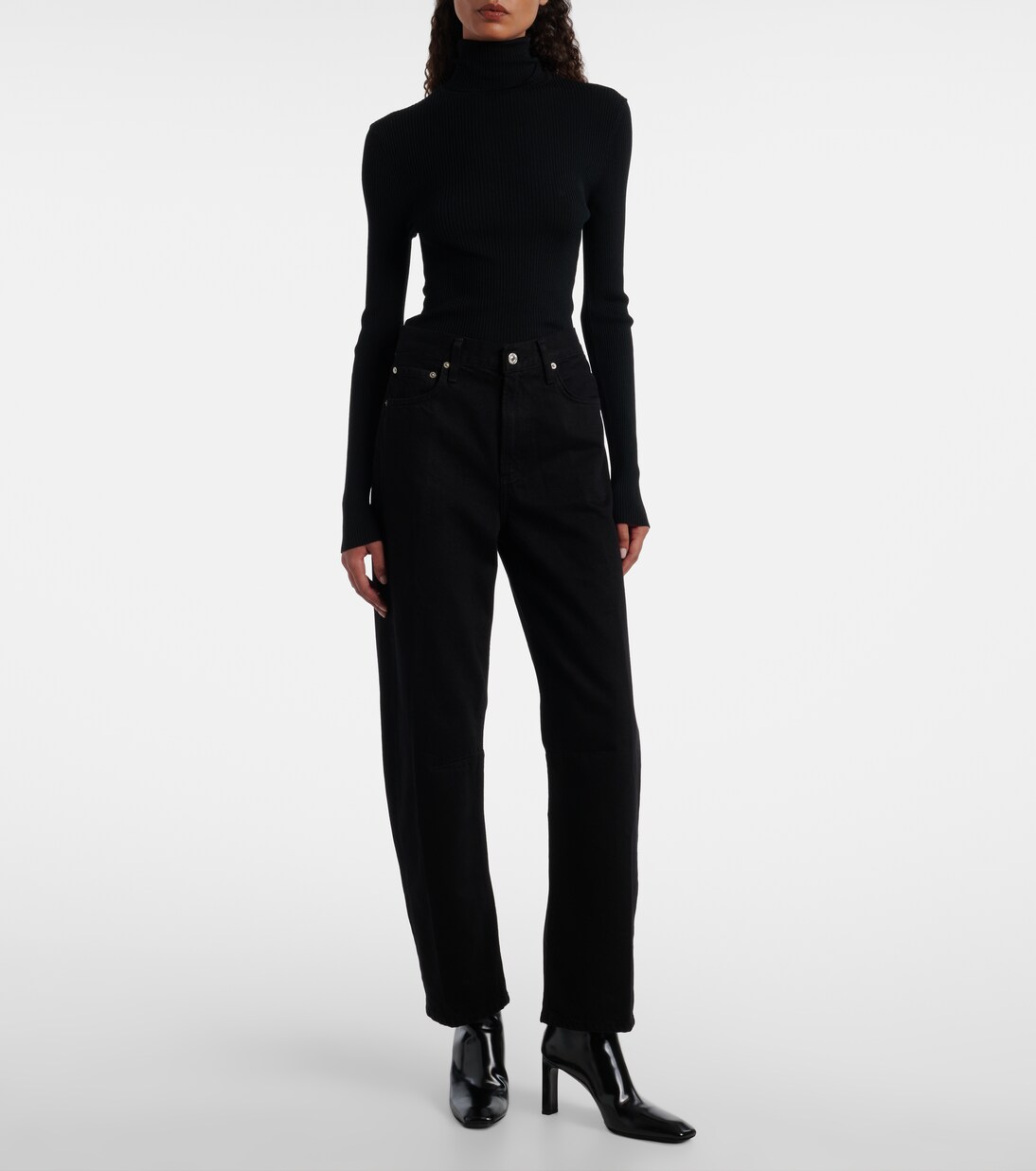 Miro high-rise barrel-leg jeans | Citizens of Humanity