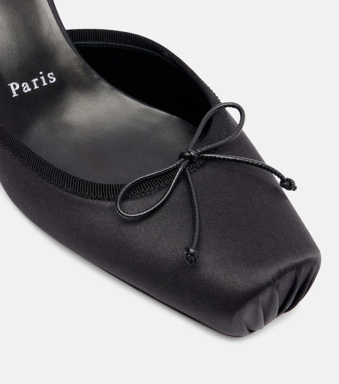 Cassia 55 satin slingback pumps | Christian Louboutin