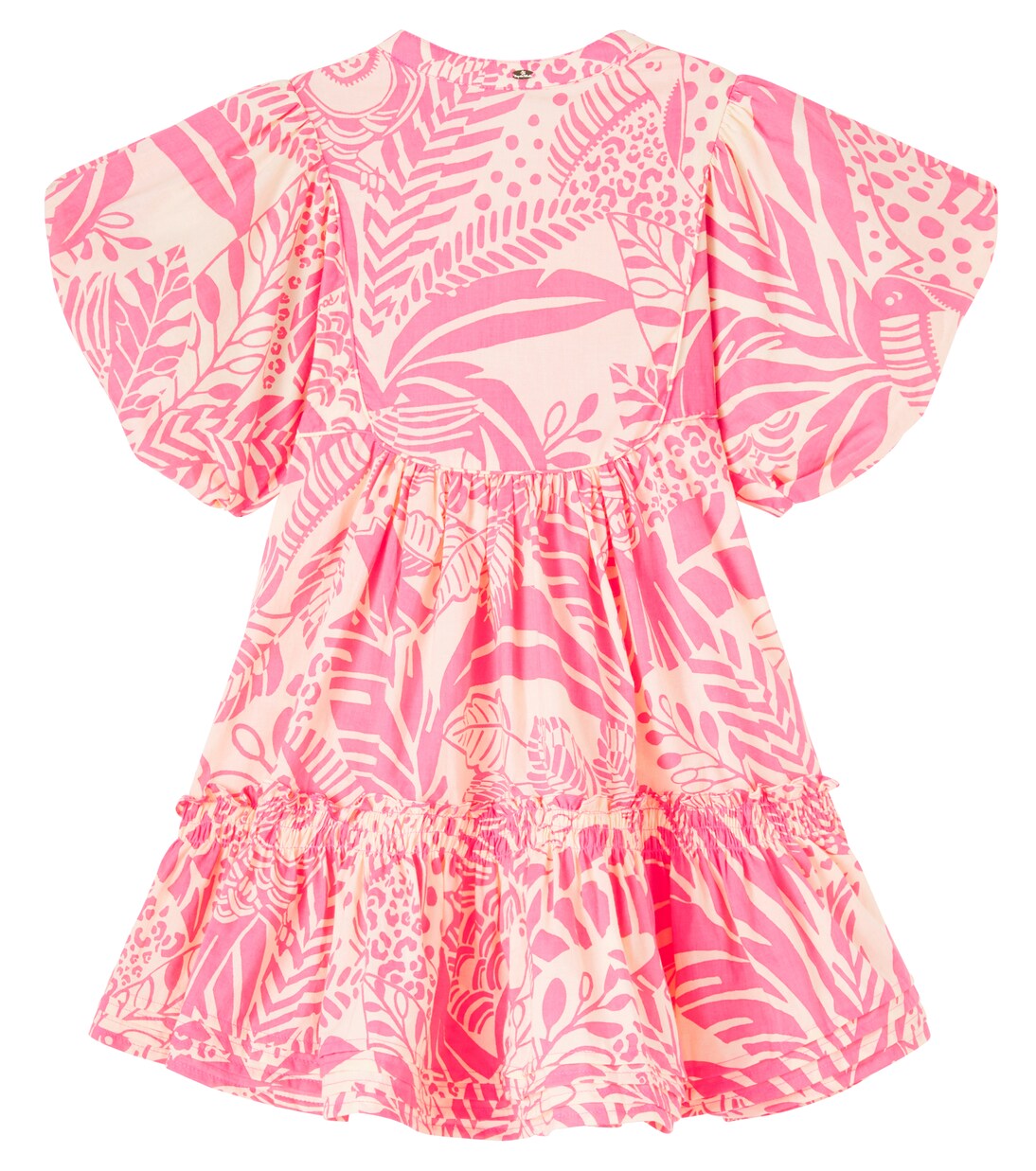 Cruz floral cotton dress | Poupette St Barth Kids