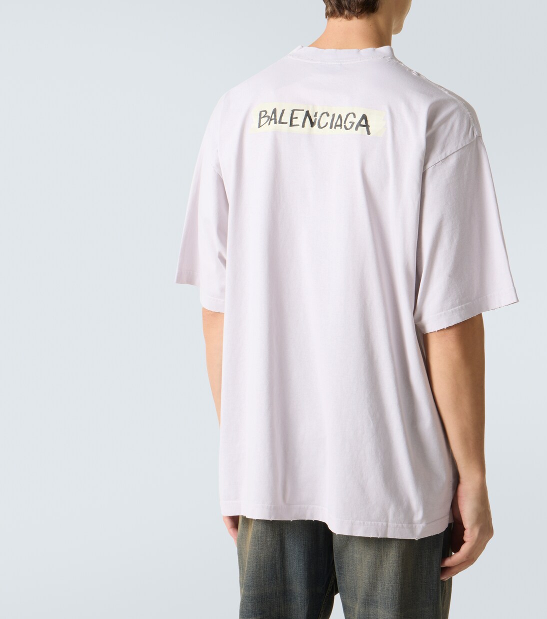 T-shirt en coton à logo  | Balenciaga
