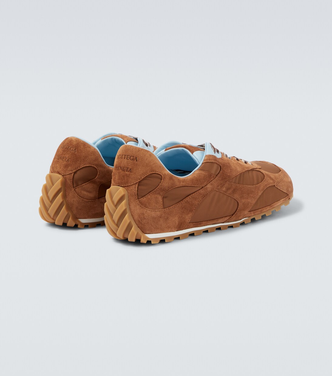 Baskets Orbit Flash en daim | Bottega Veneta