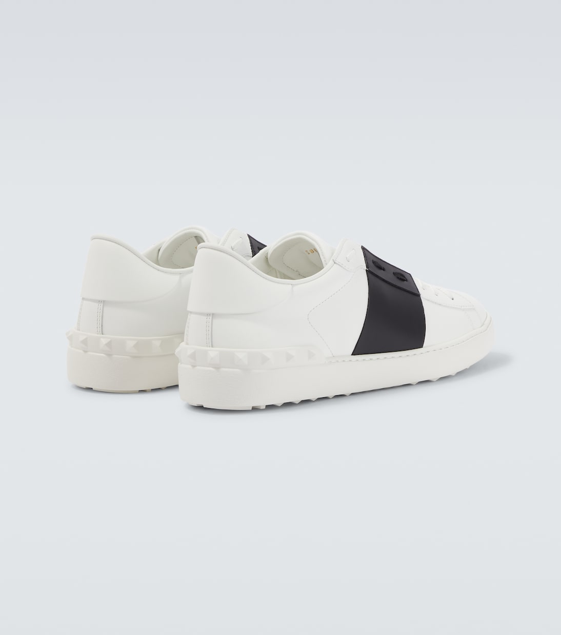 Open leather sneakers | Valentino Garavani
