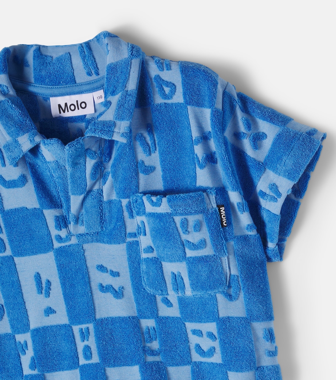 Randel cotton-blend terry polo shirt | Molo