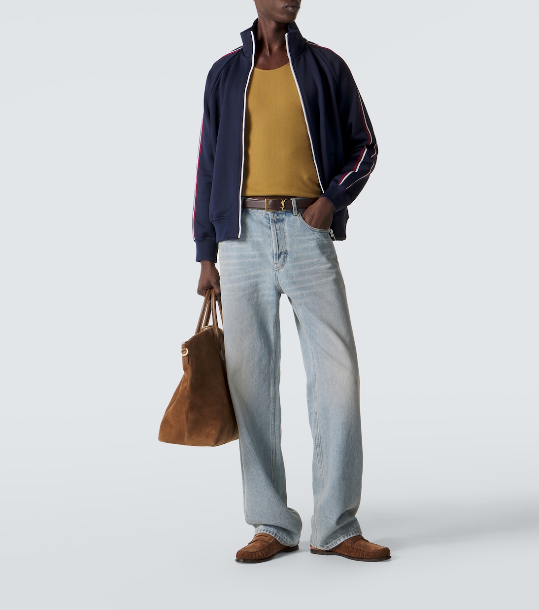 Cotton-blend track jacket | Saint Laurent