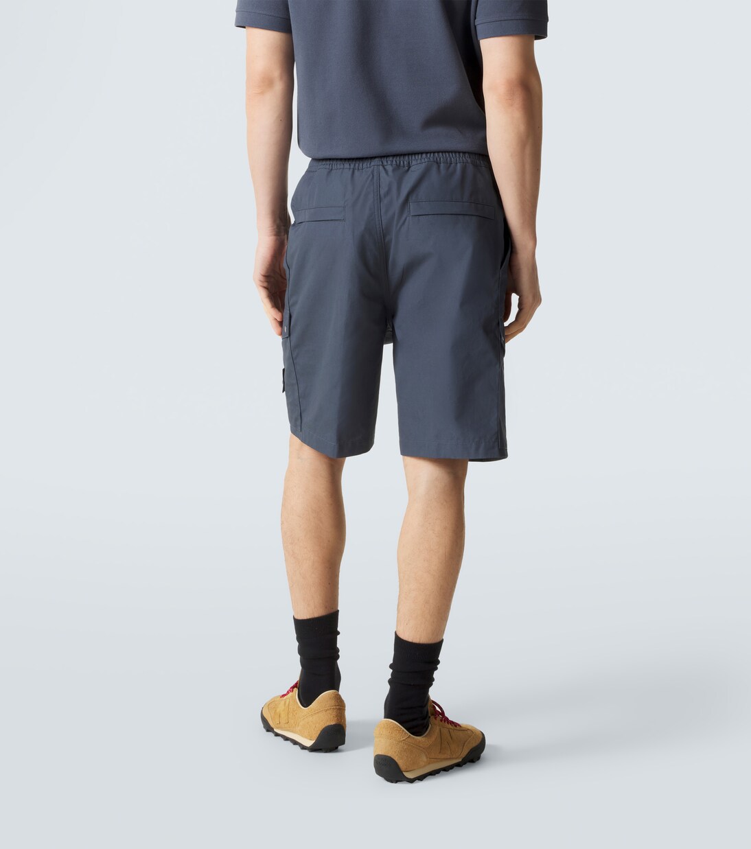 Shorts cargo Ghost de lona de algodón | Stone Island