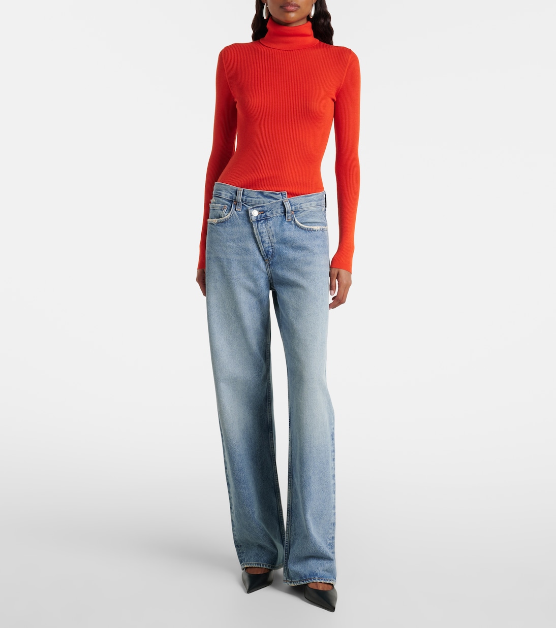 Arc Criss Cross wide-leg jeans | Agolde