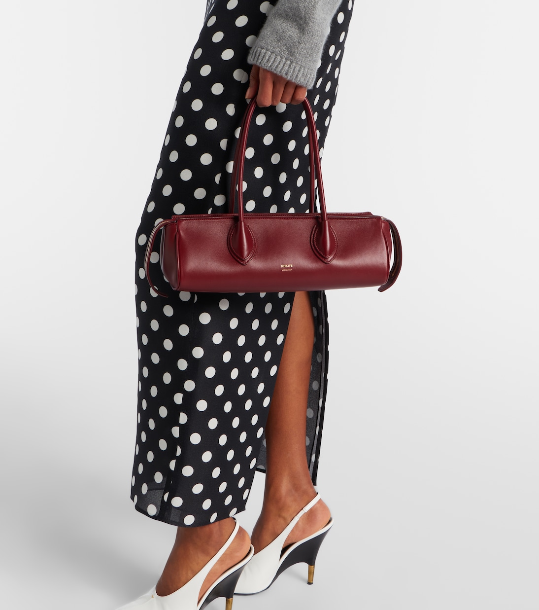 Donna leather shoulder bag | Khaite