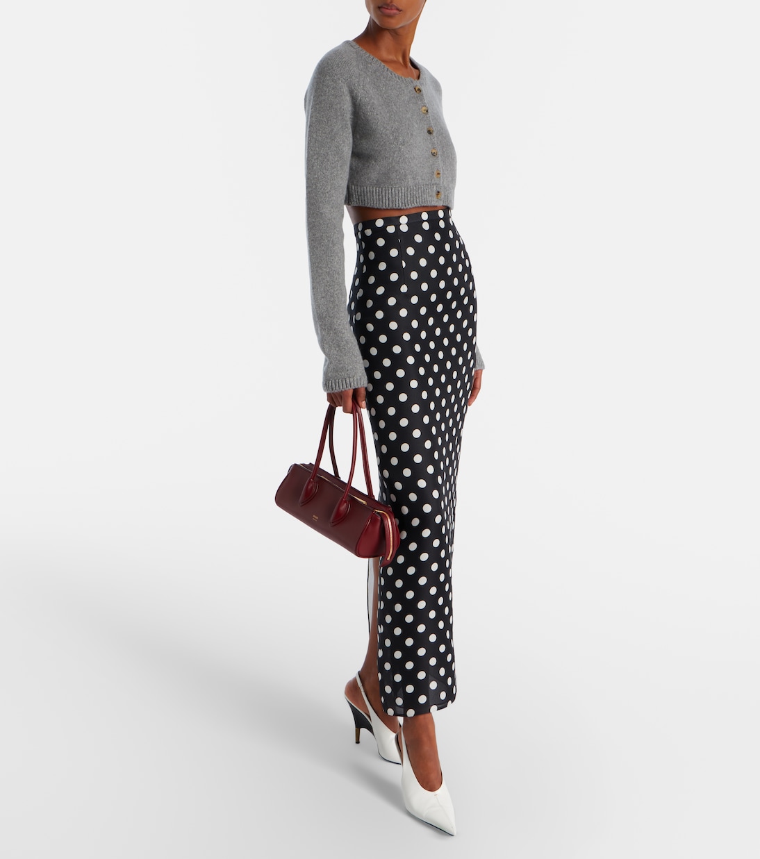 Donna leather shoulder bag | Khaite