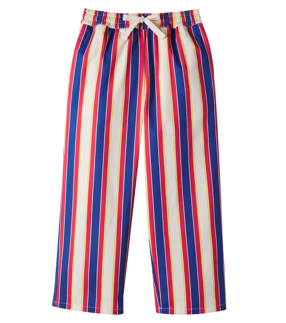 Pantalon droit Gorse rayé en coton | The New Society