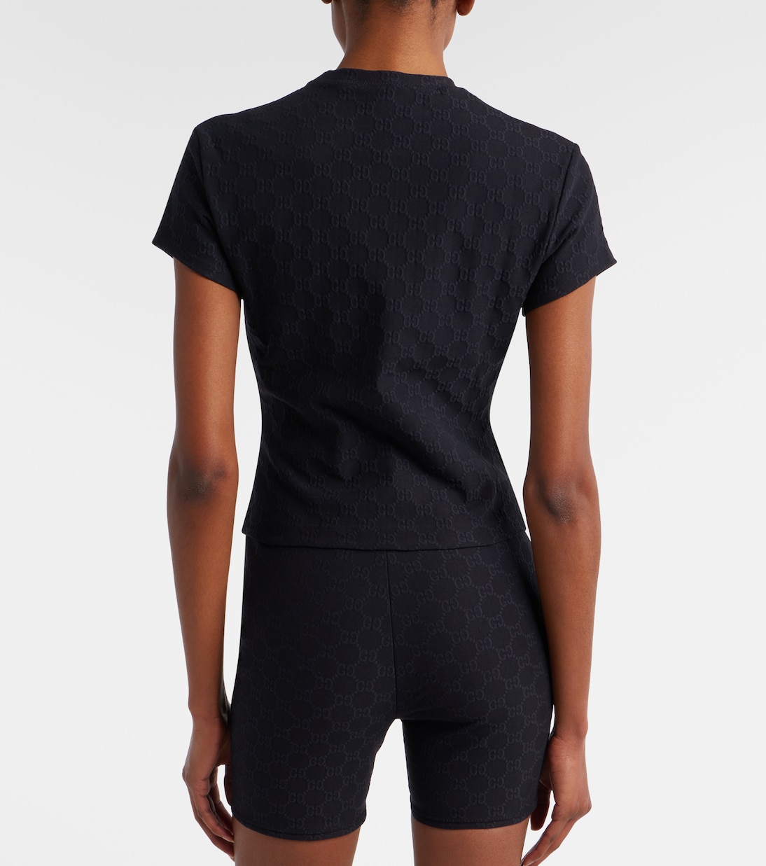 T-shirt GG en jacquard | Gucci