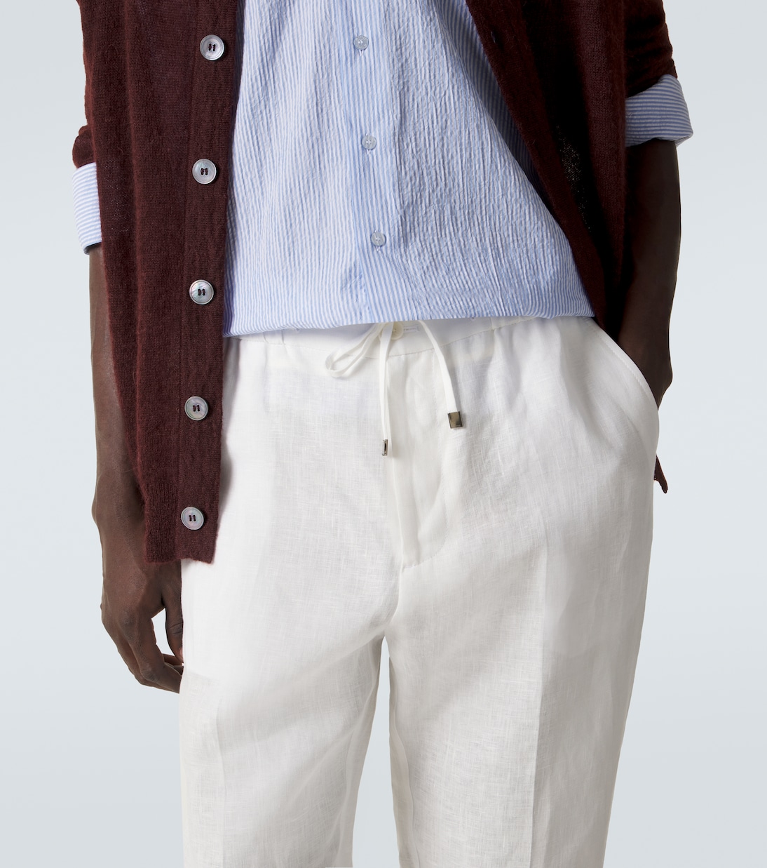 Schmale Hose aus Leinen | Etro