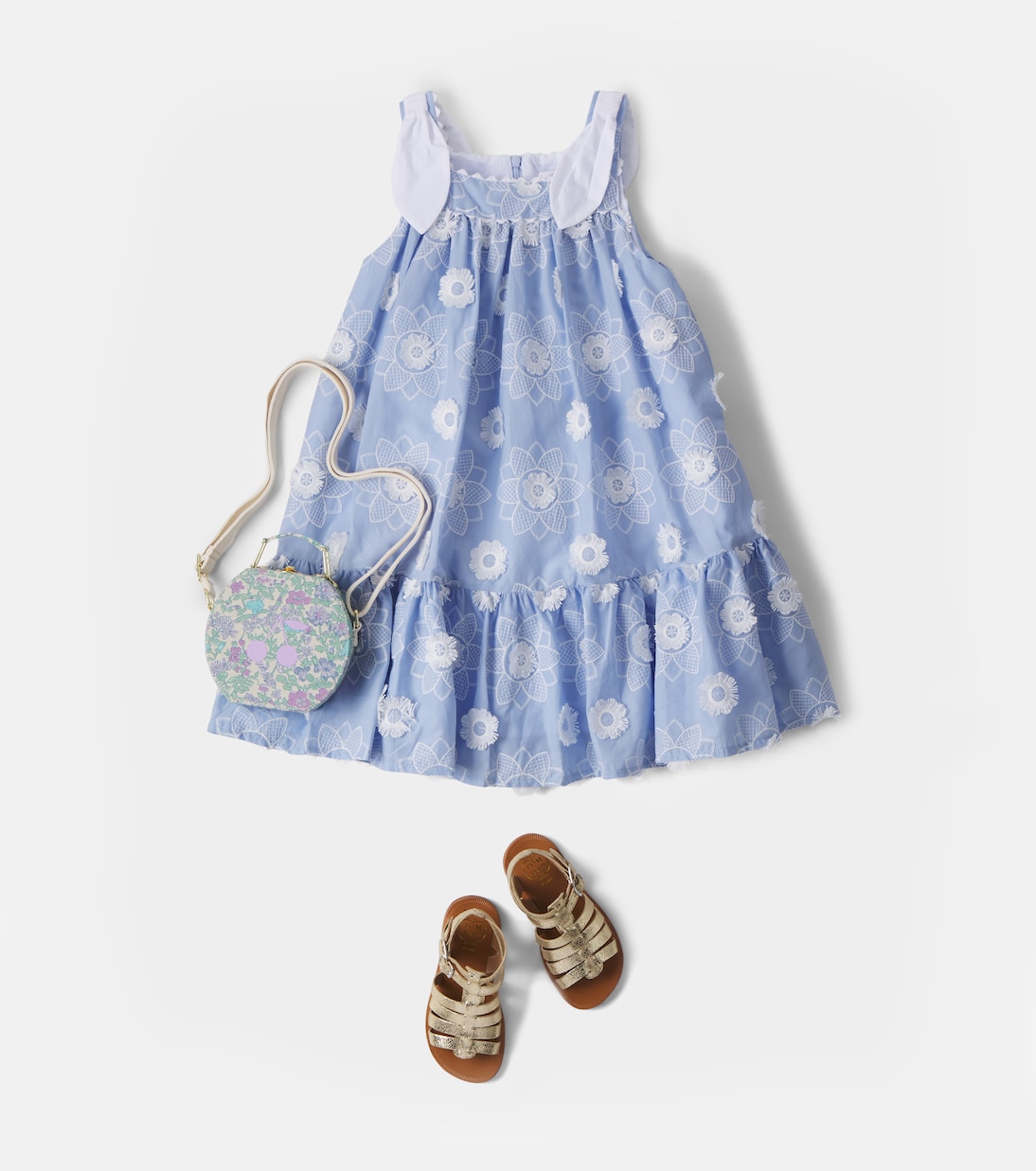 Besticktes Kleid aus Baumwolle | Patachou