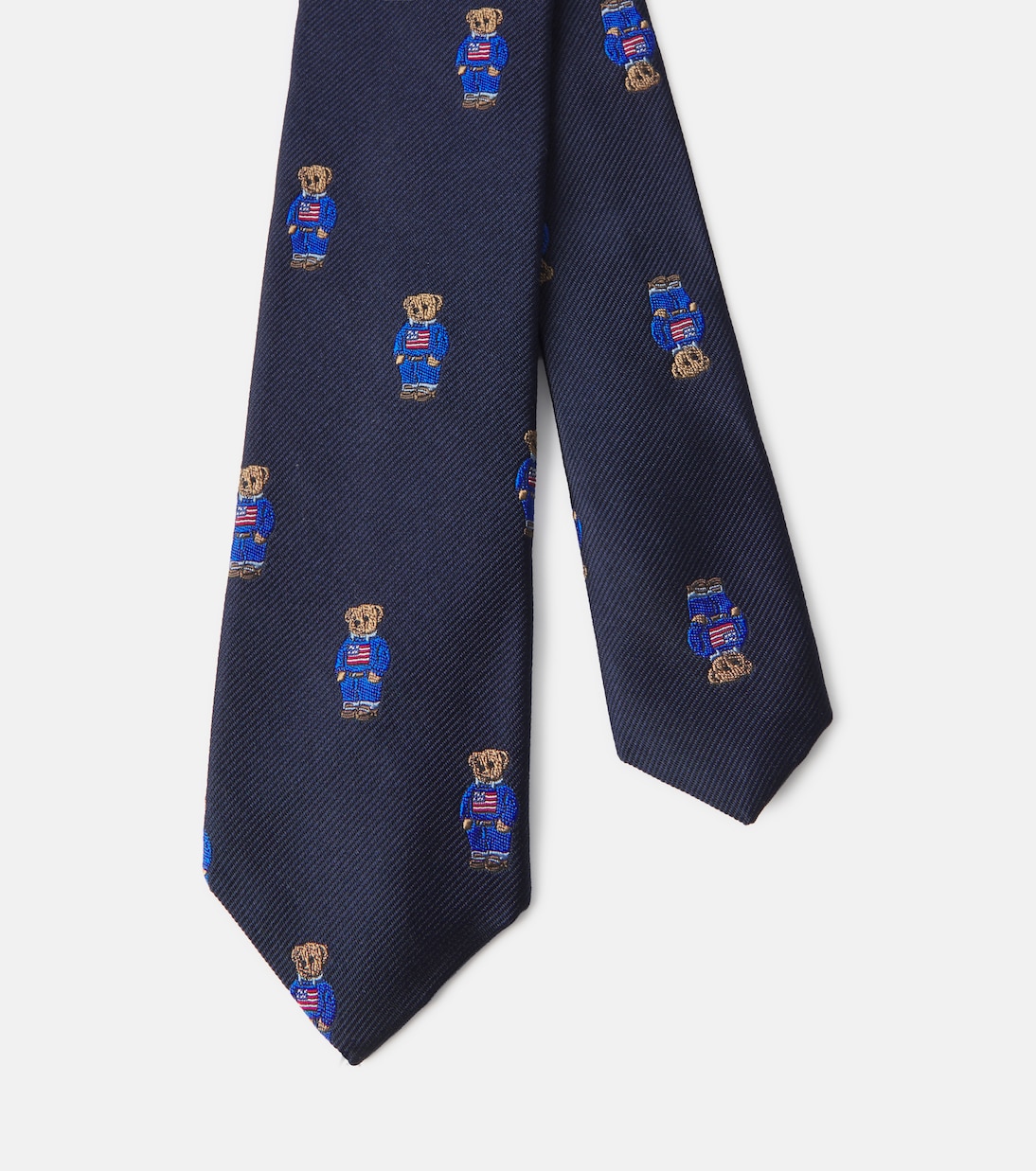 Polo Bear silk jacquard tie | Polo Ralph Lauren Kids