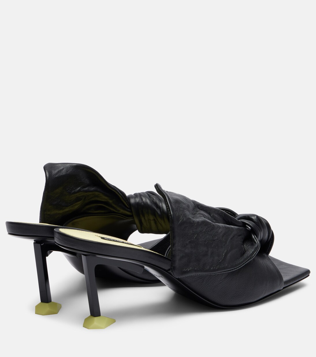 Mules Boudoir de piel con lazo | Givenchy