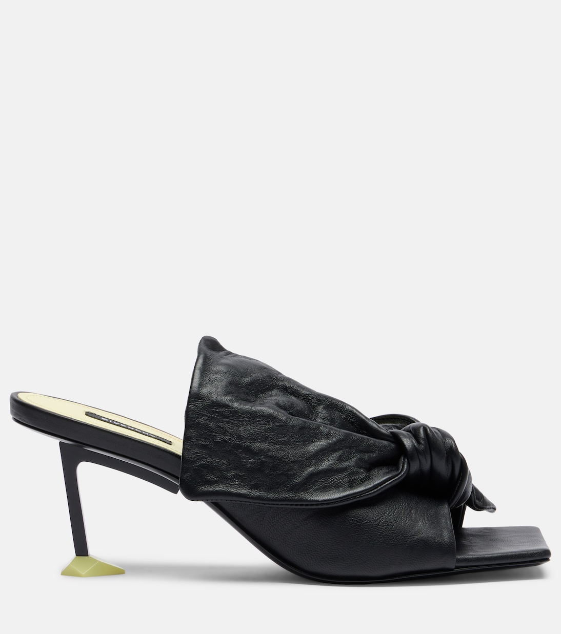 Mules Boudoir de piel con lazo | Givenchy