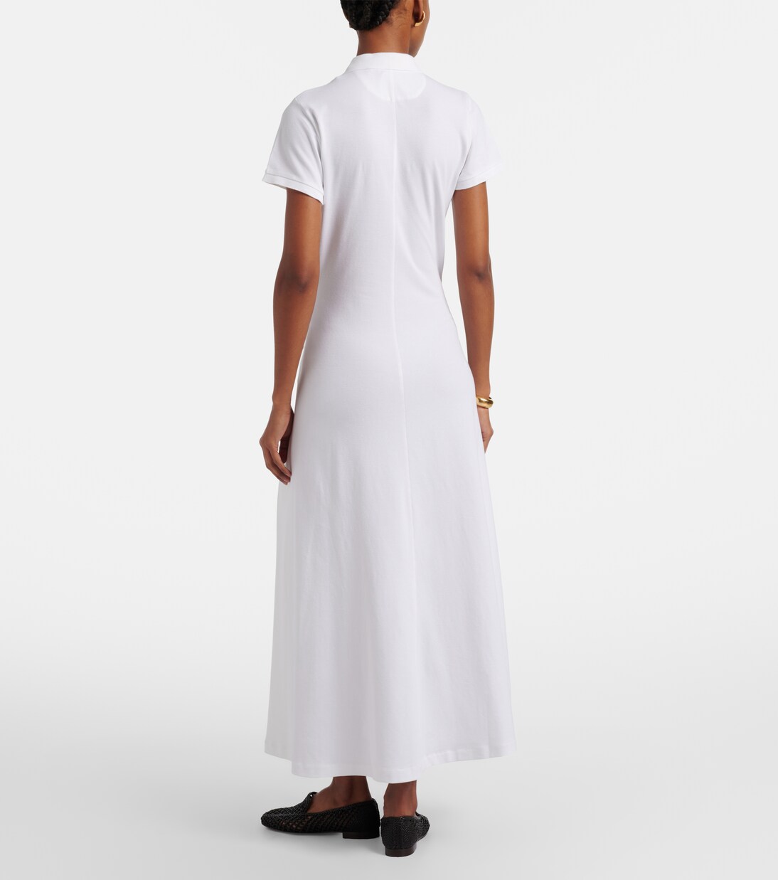 Cotton-blend piqué polo dress | Polo Ralph Lauren