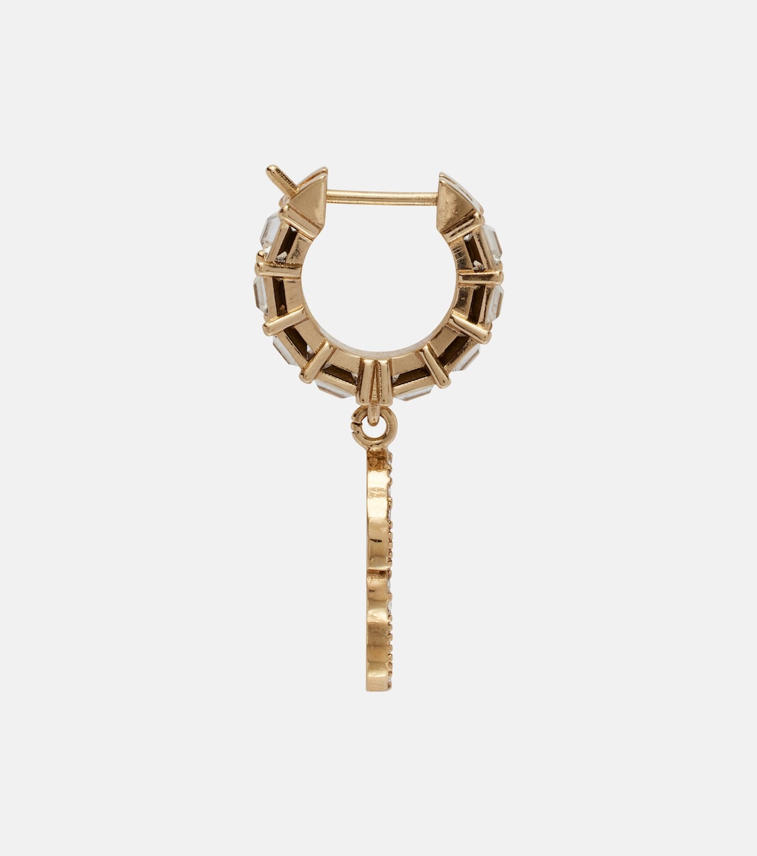 Crystal-embellished drop earrings | McQueen
