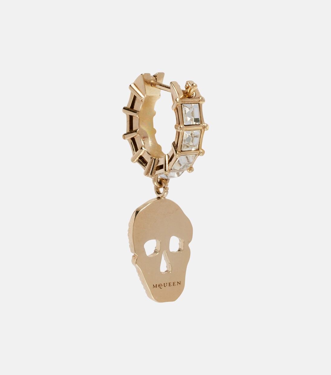 Crystal-embellished drop earrings | McQueen