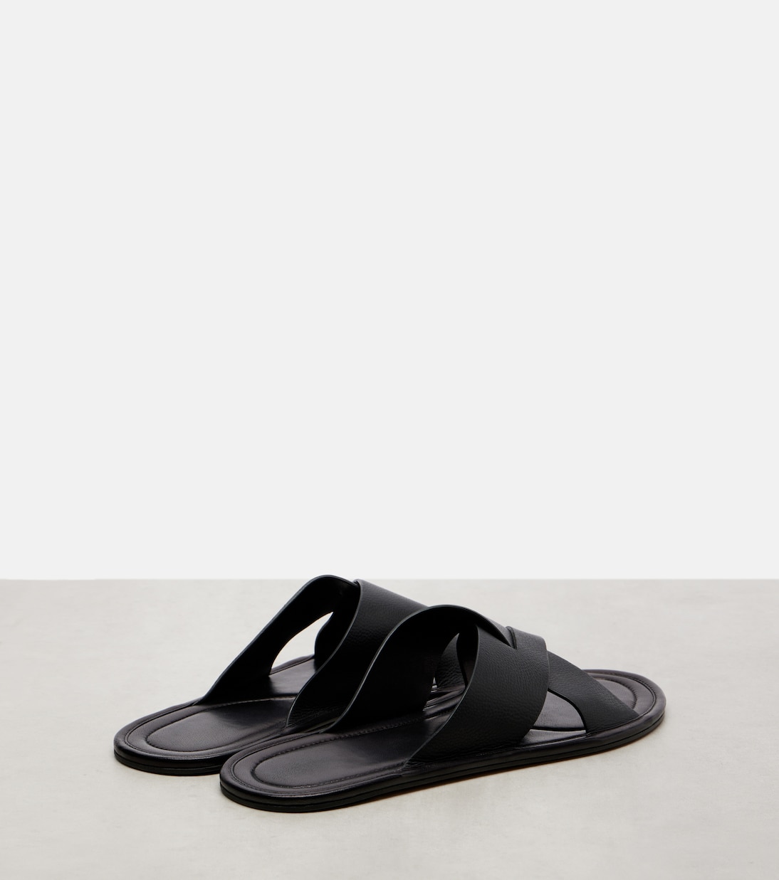 Sandalen Malick Cross aus Leder | The Row