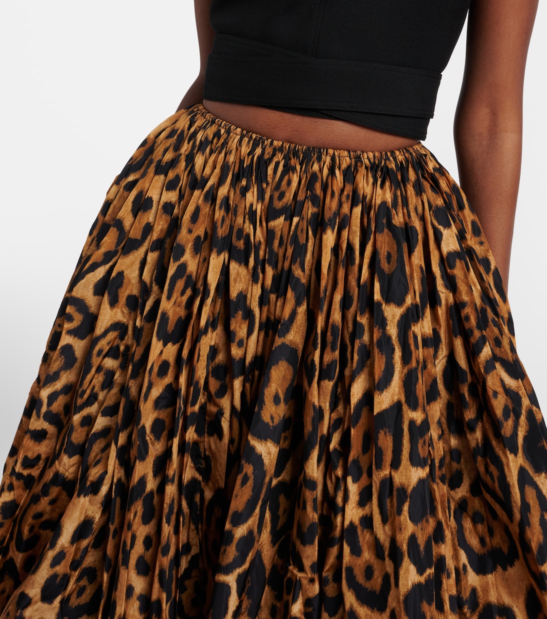 Midirock aus Taft | Alaïa