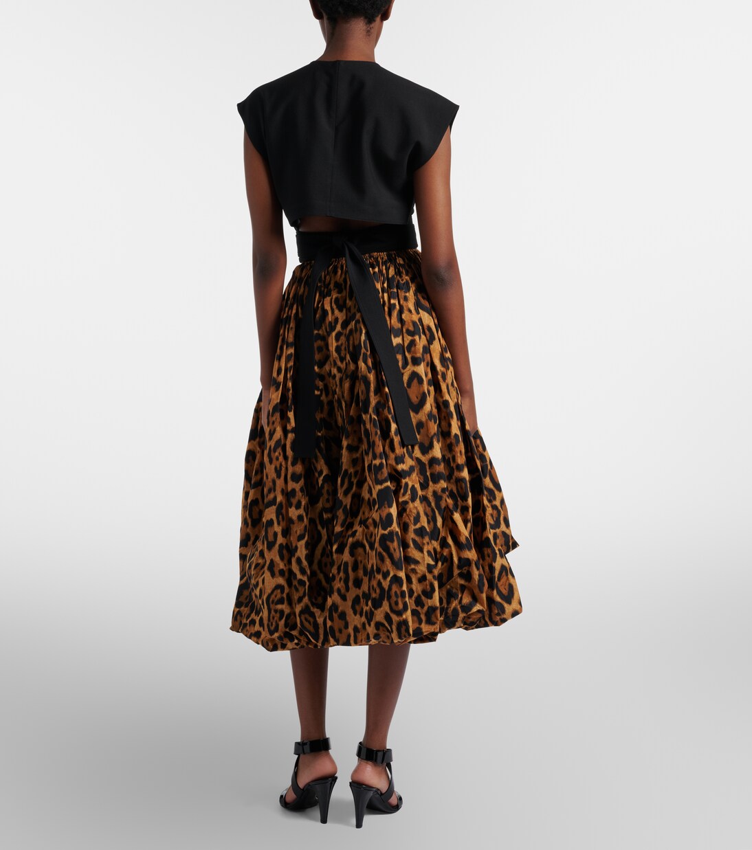 Midirock aus Taft | Alaïa