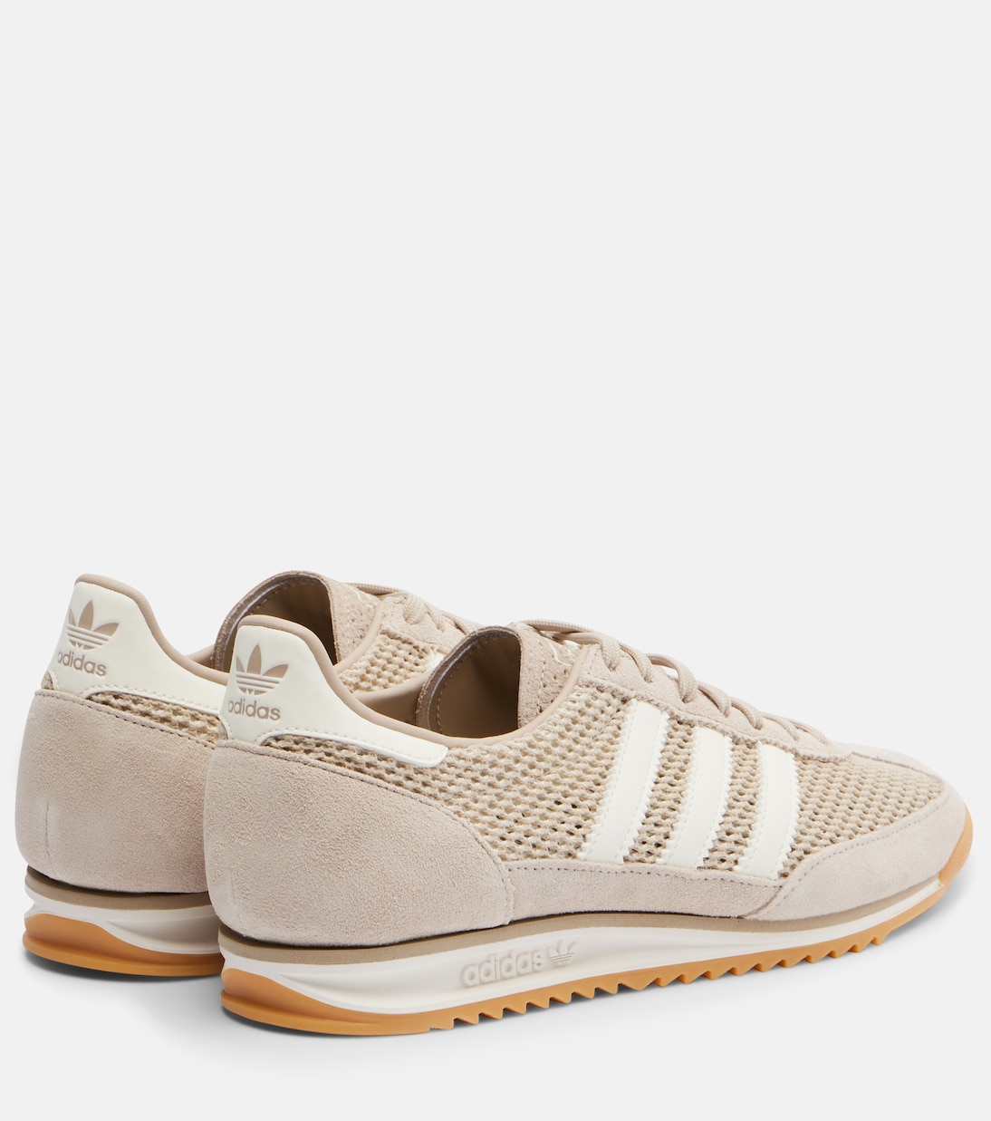 SL 72 OG suede-trimmed sneakers | Adidas