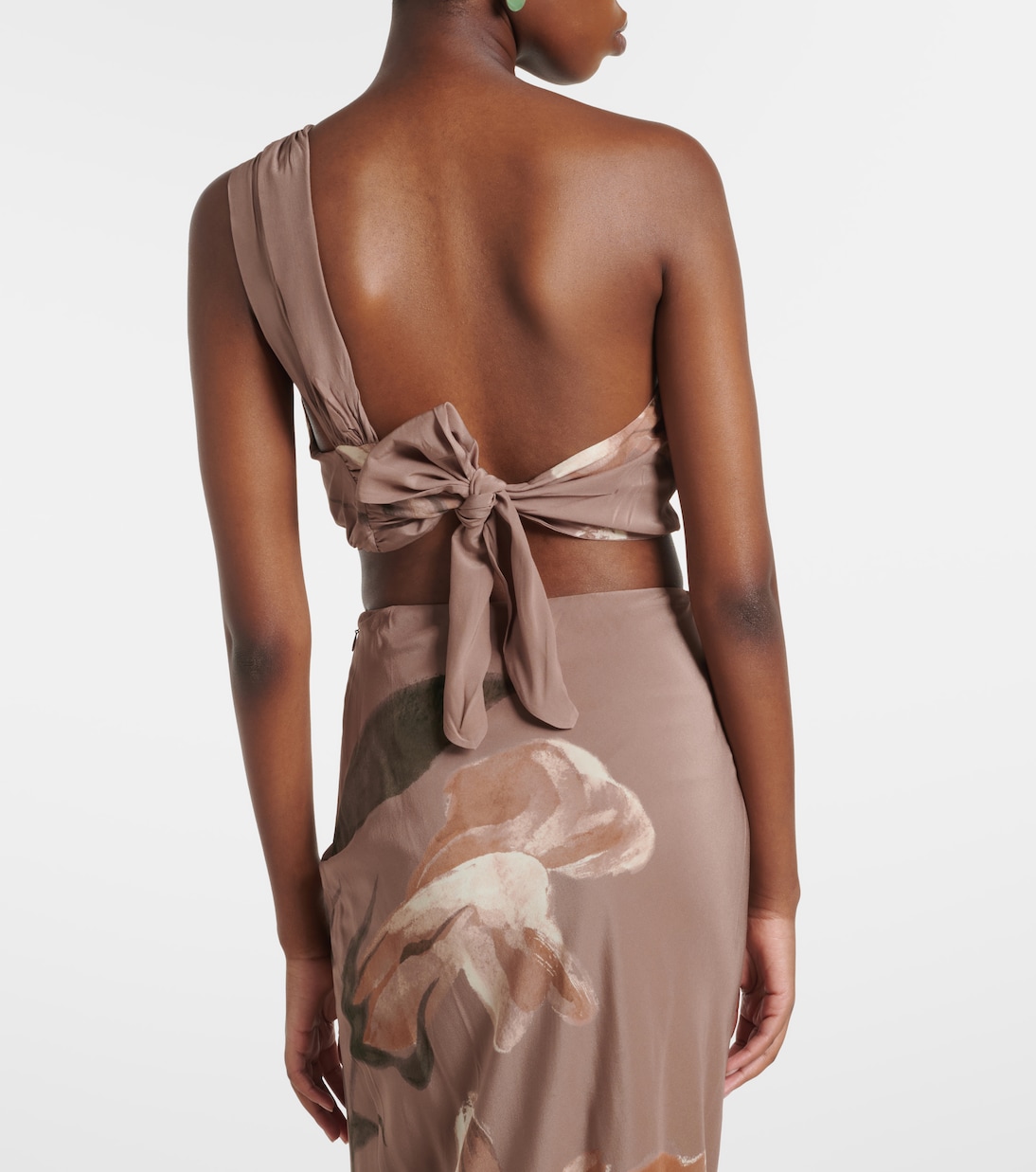 Cropped-Top Azaliea aus Seide | SIR
