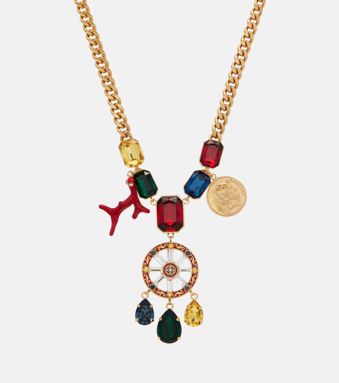 Carretto embellished pendant necklace | Dolce&Gabbana