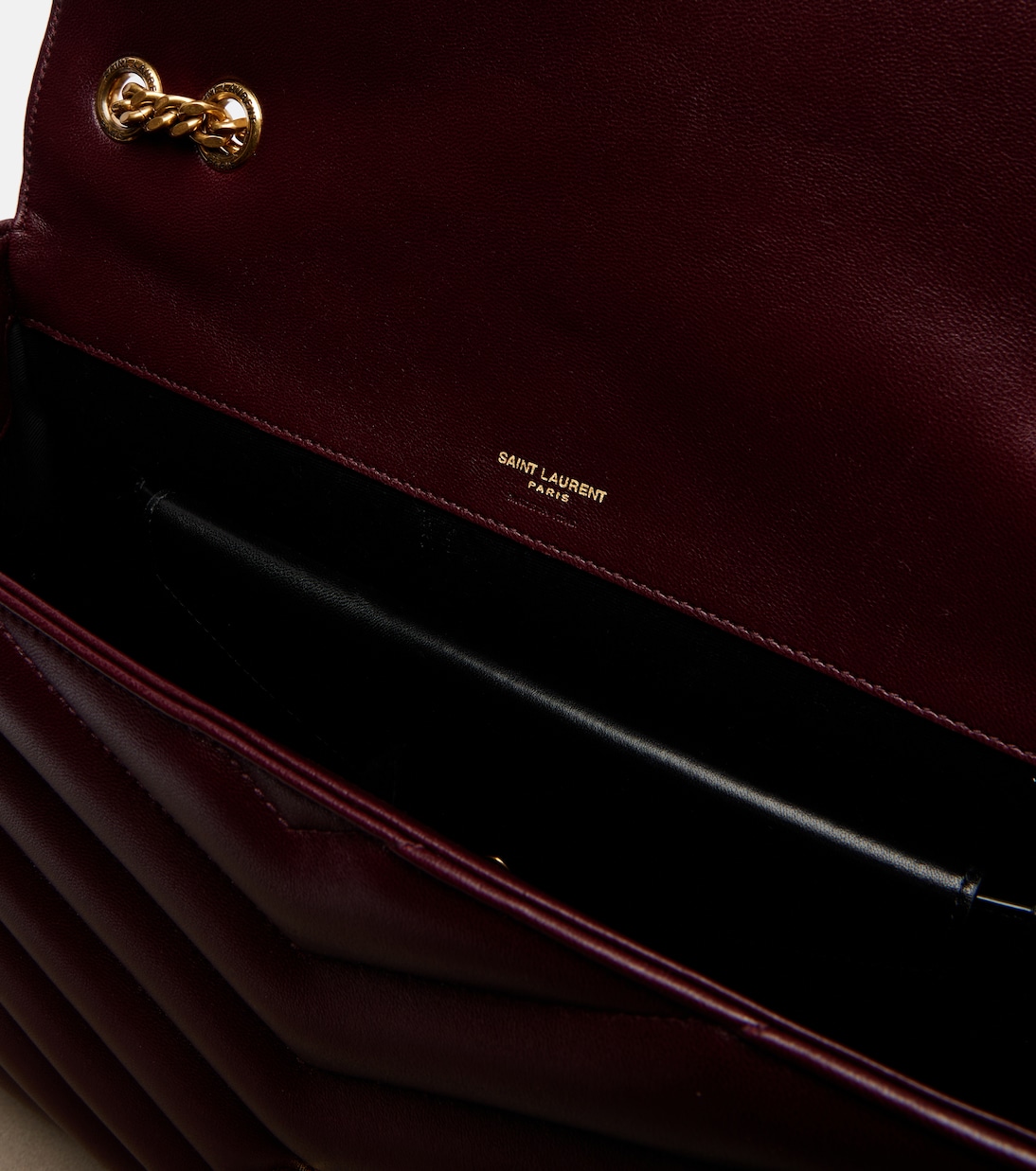 Loulou Large leather shoulder bag | Saint Laurent